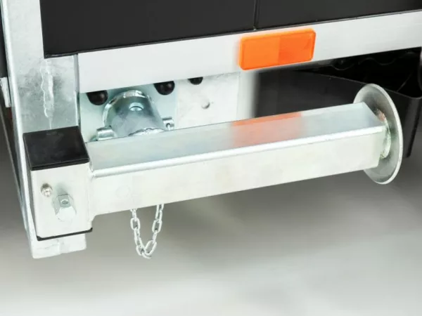 Vezeko Kofferanhänger VK Sandwich Black 2,7t|Rampe|Tür|Schräge – Bild 14