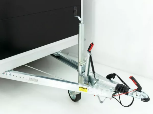 Vezeko Kofferanhänger VK Sandwich Black 2,7t|Rampe|Tür|Schräge – Bild 13