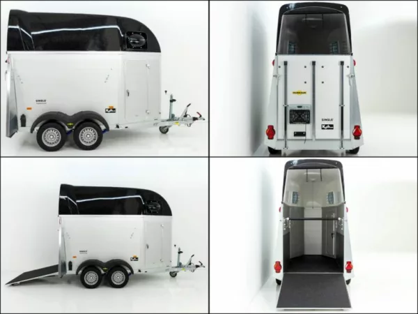 Humbaur Pferdeanhänger Single Alu 1600|Sattelkammer – Bild 5