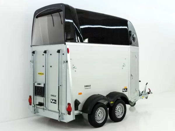 Humbaur Pferdeanhänger Single Alu 1600|Sattelkammer – Bild 2