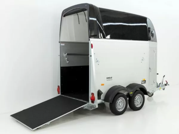 Humbaur Pferdeanhänger Single Alu 1600|Sattelkammer – Bild 3