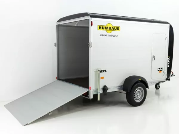 Humbaur Kofferanhänger HKPA  1,5t|Alu|Polybug|Seitentür|12 Zoll – Bild 4
