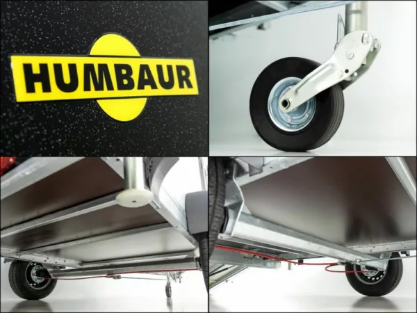 Humbaur Kofferanhänger HKPA  1,5t|Alu|Polybug|Seitentür|12 Zoll – Bild 15