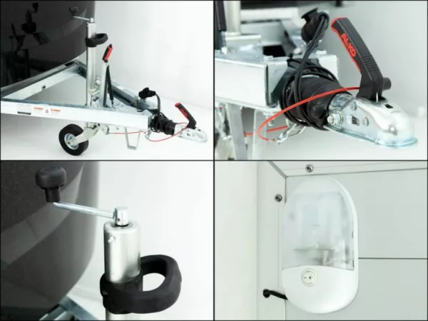 Humbaur Kofferanhänger HKPA H180 2,6t|Alu|Polybug|anthrazit – Bild 13