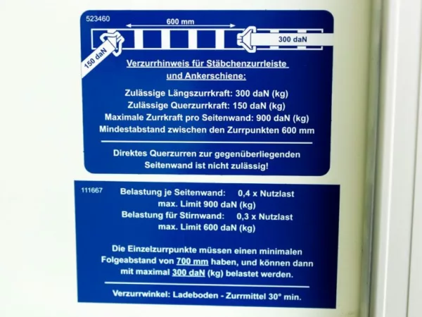Unsinn Kofferanhänger ULK  Höhe:194cm 1,3t|Tür – Bild 13