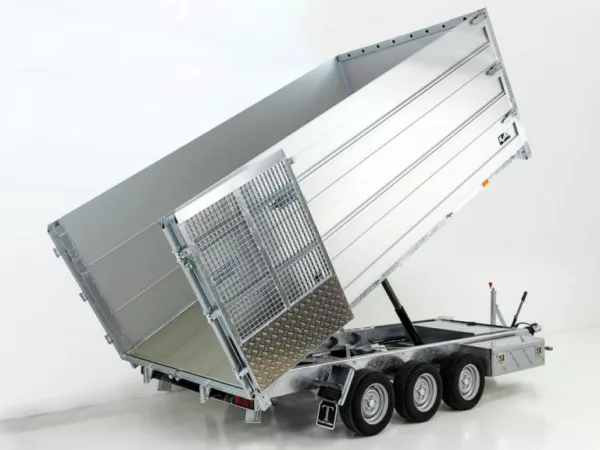 Twintrailer Multi-Heckkipper TR35-40 3,5t|192x402x140cm|TridaX – Bild 2