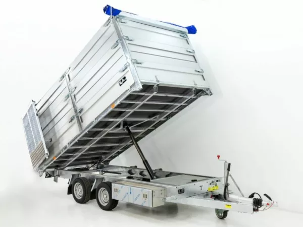 Twintrailer Multi-Heckkipper TT35-40 GB 3,5t|192x402x140cm|Tandem – Bild 4