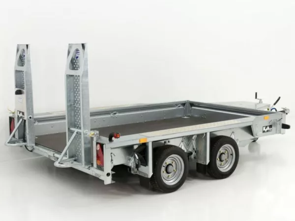 Ifor Williams Baumaschinenanhänger GX105 HD 3,5t|Auffahrschienen – Bild 4