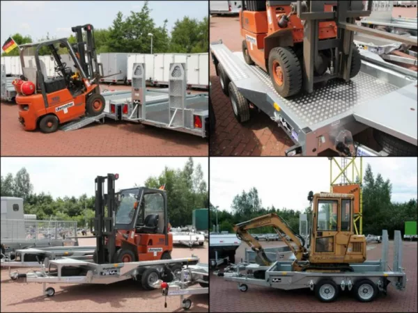 Ifor Williams Baumaschinenanhänger GX105 HD 3,5t|Auffahrschienen – Bild 11
