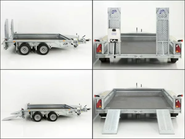 Ifor Williams Baumaschinenanhänger GX105 HD 3,5t|Auffahrschienen – Bild 2
