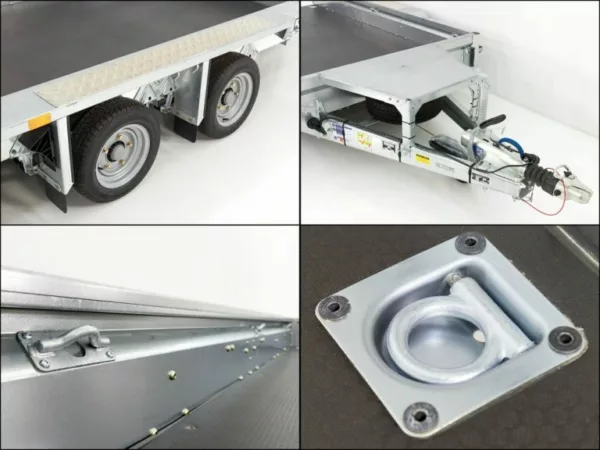 Ifor Williams Baumaschinenanhänger GX105 HD 3,5t|Auffahrrampe – Bild 6
