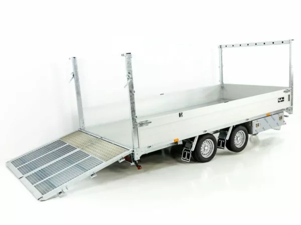 Twintrailer Multi-Heckkipper TT27-30 2,7t|183x309x40/120cm|Tandem – Bild 2
