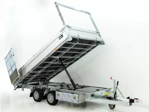 Twintrailer Multi-Heckkipper TT27-30 2,7t|183x309x40/120cm|Tandem – Bild 4