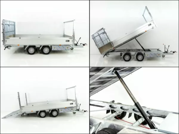 Vezeko Multidreiseitenkipper VMDK35.4|210x400cm 3,5t|Ladefläche kippbar|Gitter – Bild 5