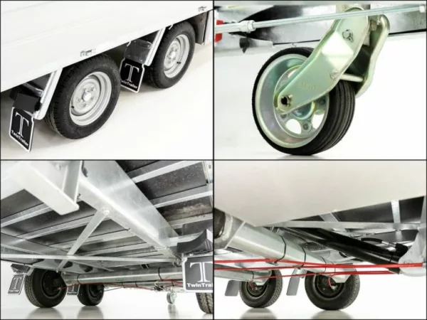 Twintrailer Multi-Heckkipper TT27-30 2,7t|183x309x40/120cm|Tandem – Bild 13