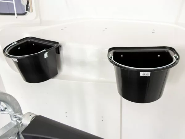 Humbaur Pferdeanhänger Maximus 2700 S|weiß|Schraubfederfahrwerk – Bild 16