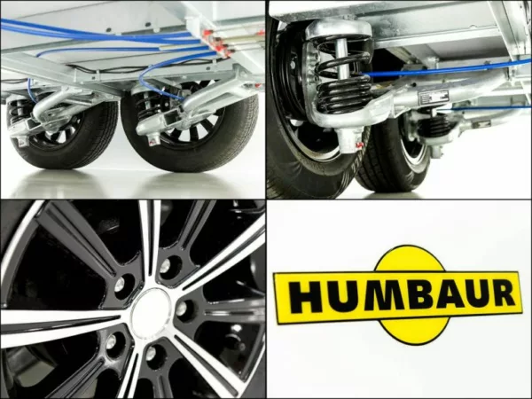 Humbaur Pferdeanhänger Maximus 2700 S|weiß|Schraubfederfahrwerk – Bild 13
