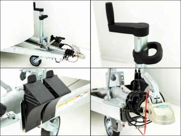 Humbaur Pferdeanhänger Maximus 2700 S|weiß|Schraubfederfahrwerk – Bild 9