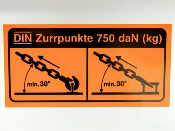 Vezeko Kofferanhänger VK Sandwich CarPort Höhe:130cm 1,3t – Bild 13