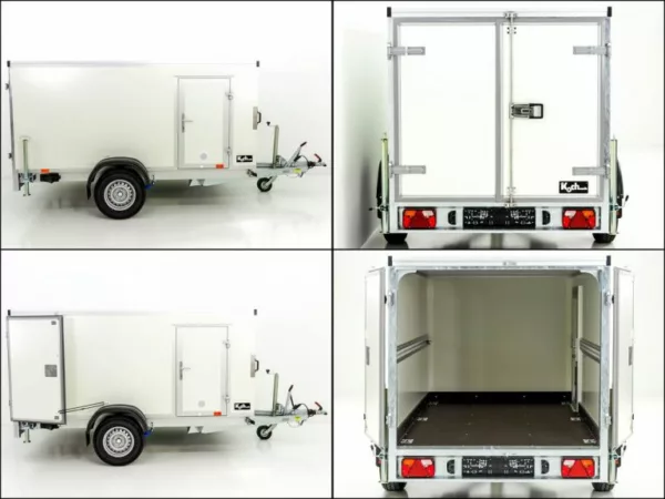 Vezeko Kofferanhänger VK Sandwich CarPort Höhe:130cm 1,3t – Bild 5