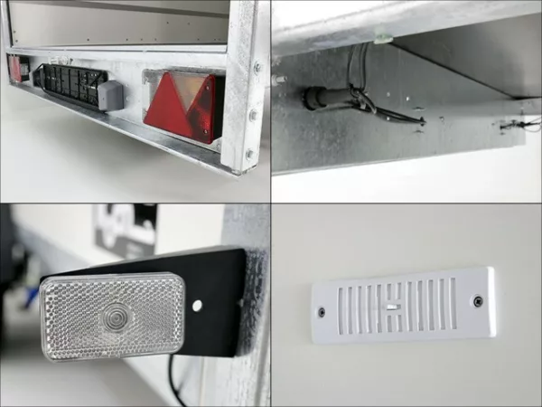Kofferanhänger BK 750kg ungebremst Höhe:150cm – Bild 11