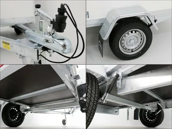 Kofferanhänger BK 750kg ungebremst Höhe:150cm – Bild 9
