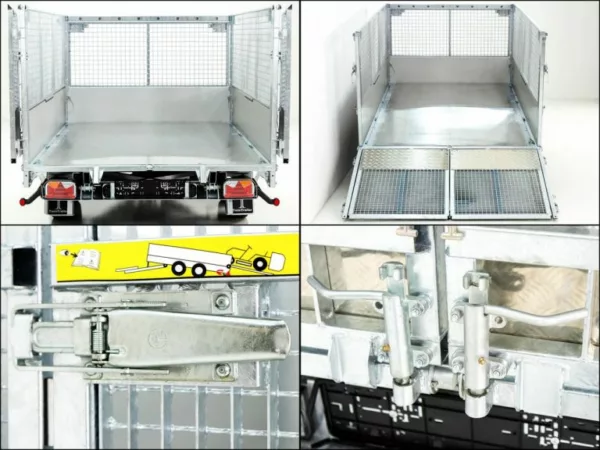 Twintrailer Multi-Heckkipper TT30-30 3,0t|183x309x40/120cm|Tandem – Bild 13