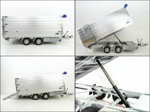 Twintrailer Multi-Heckkipper TT35-40 GB 3,5t|192x402x140cm|Tandem – Bild 11