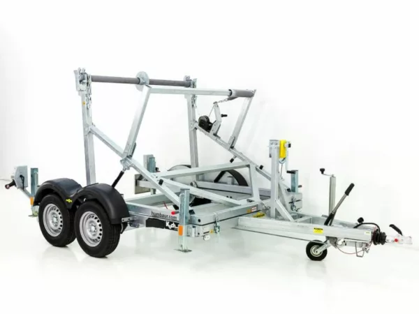 Humbaur Kabeltrommelanhänger KTA 145x280cm 3,5t|Handwinde – Bild 3