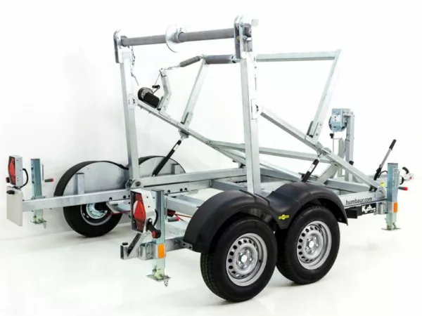 Humbaur Kabeltrommelanhänger KTA 145x280cm 3,5t|Handwinde – Bild 2