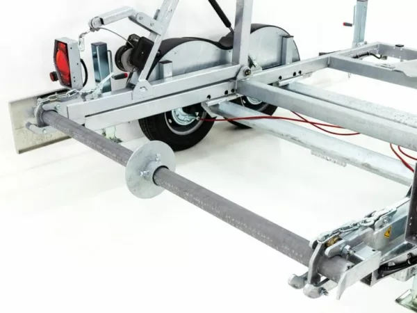 Humbaur Kabeltrommelanhänger KTA 145x280cm 3,5t|Handwinde – Bild 6