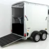 Humbaur Pferdeanhänger Notos Alu 2700 S |silber| Frontausstieg – Bild 6