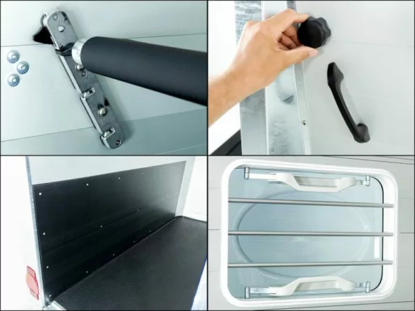 Humbaur Pferdeanhänger Notos Alu 2700 S |silber| Frontausstieg – Bild 13