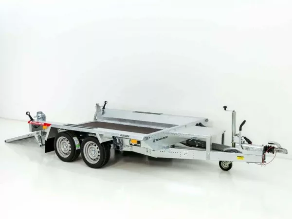 Temared Baumaschinenanhänger Builder 152x260cm 2,7t|Rampe|neu – Bild 5