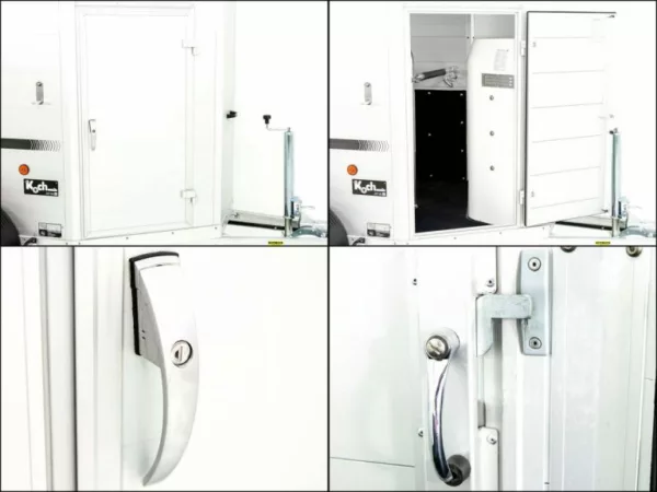 Pferdeanhänger Blomert ISI Blitz Alu|Sattelkammer|silber – Bild 11