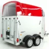 Humbaur Pferdeanhänger XANTHOS AERO 2400|rot|Sattelkammer – Bild 2