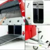 Humbaur Pferdeanhänger XANTHOS AERO 2400|rot|Sattelkammer – Bild 5