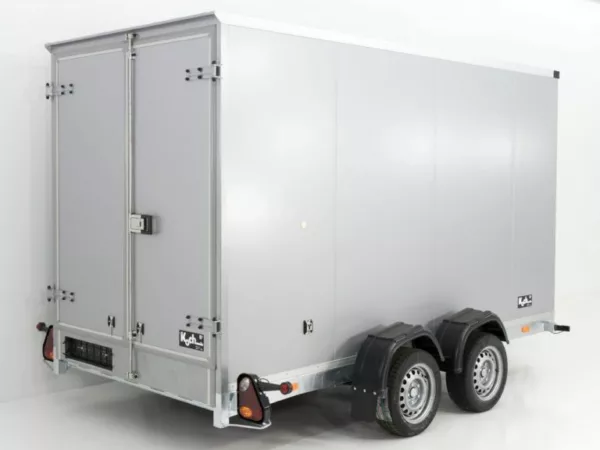 Vezeko Koffer-Absenkanhänger  Höhe:210cm 2,7t|weiß – Bild 3