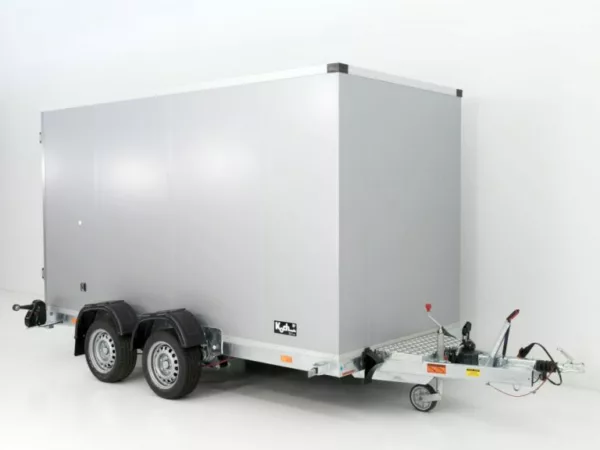 Vezeko Koffer-Absenkanhänger  Höhe:210cm 2,7t|weiß – Bild 4