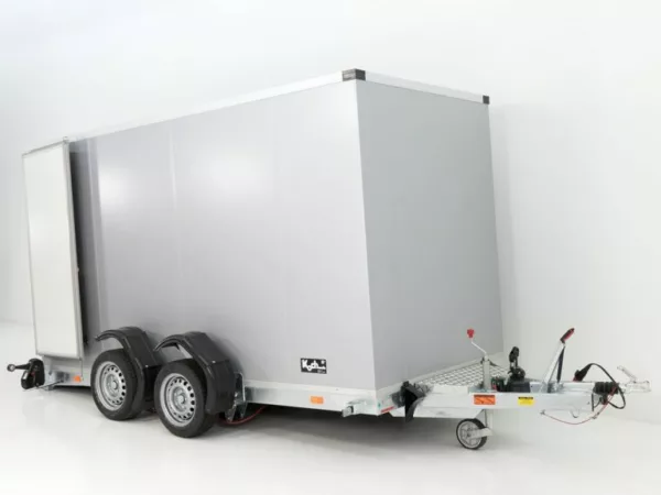 Vezeko Koffer-Absenkanhänger  Höhe:210cm 2,7t|weiß – Bild 5