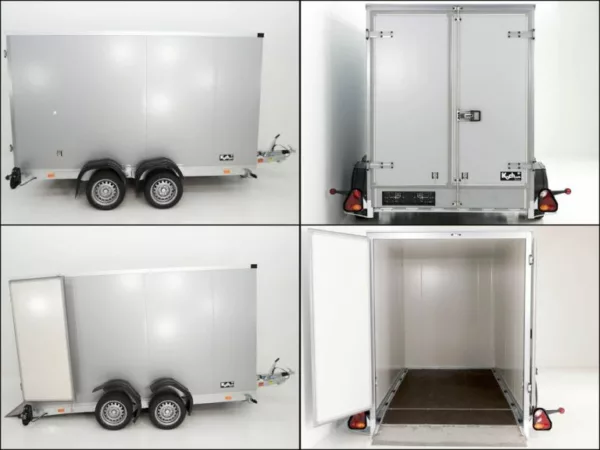 Vezeko Koffer-Absenkanhänger  Höhe:210cm 2,7t|weiß – Bild 9