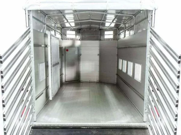 Koch Profi Viehanhänger 185x550cm Höhe:185 3,5t Klappenkombi – Bild 7