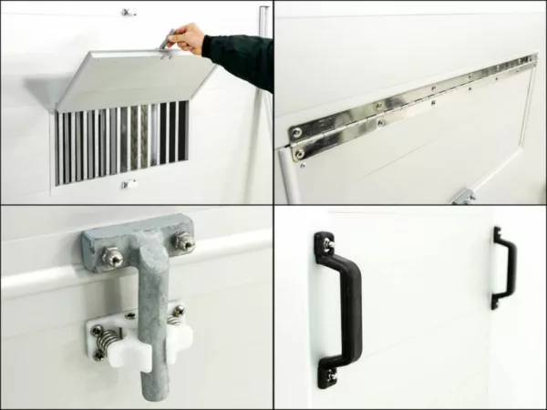 Koch Profi Viehanhänger 185x550cm Höhe:185 3,5t Klappenkombi – Bild 10