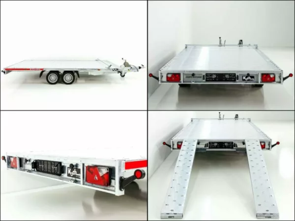 Temared Autotrailer CARLU 4521-S Aluboden 215x449cm 3,5t – Bild 7
