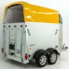 Humbaur Pferdeanhänger XANTHOS AERO 2400|gelb|Alufelgen – Bild 2