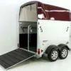 Humbaur Pferdeanhänger XANTHOS AERO 2400|purple red|Alufelgen – Bild 3