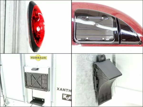 Humbaur Pferdeanhänger XANTHOS AERO 2400|purple red|Alufelgen – Bild 9