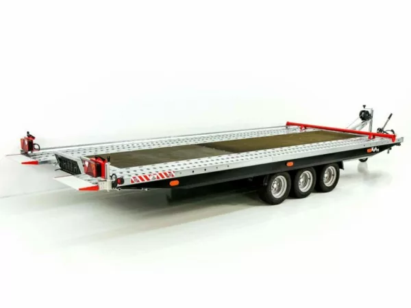 Vezeko Autotrailer Race Master 209x550cm Tridem 3,5t|LB|Holz – Bild 2