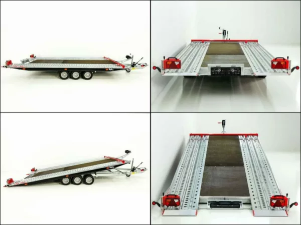 Vezeko Autotrailer Race Master 209x550cm Tridem 3,5t|LB|Holz – Bild 6