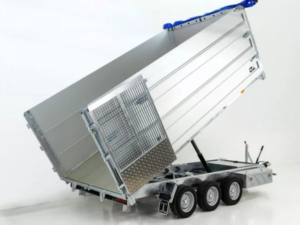 Twintrailer Multi-Heckkipper TR35-40 3,5t|192x402x140cm|FP|TridaX – Bild 6